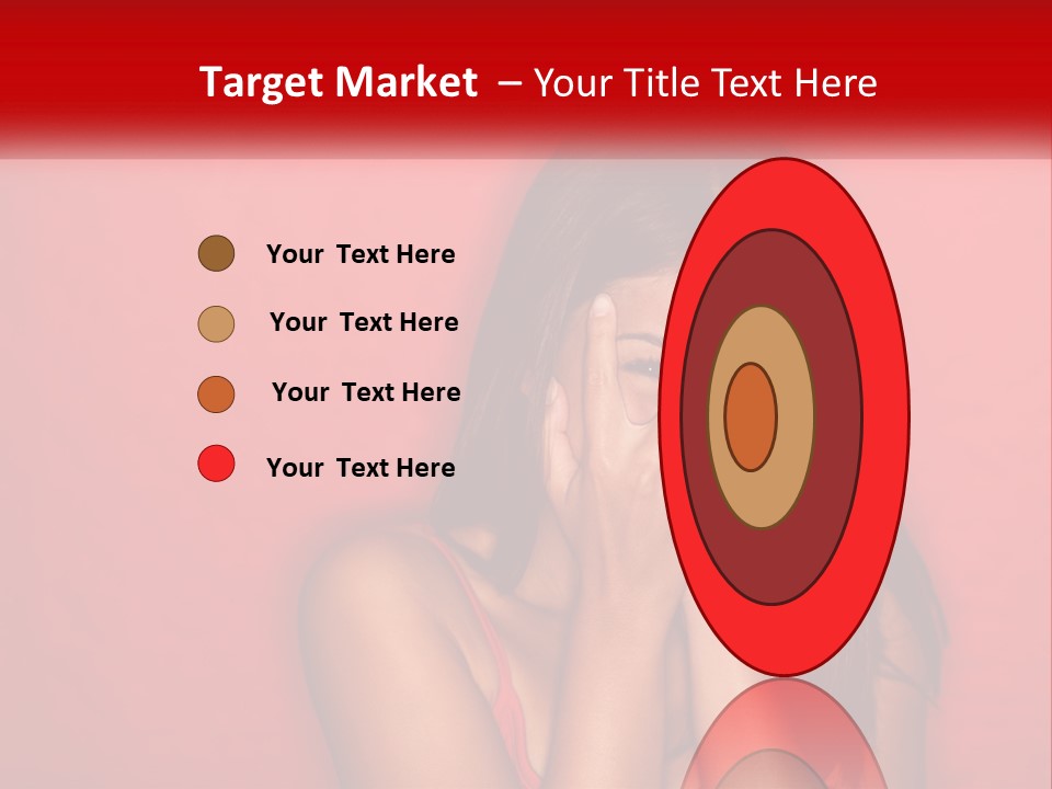 Young Facial Timid PowerPoint Template