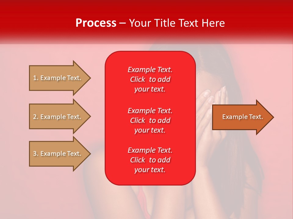 Young Facial Timid PowerPoint Template