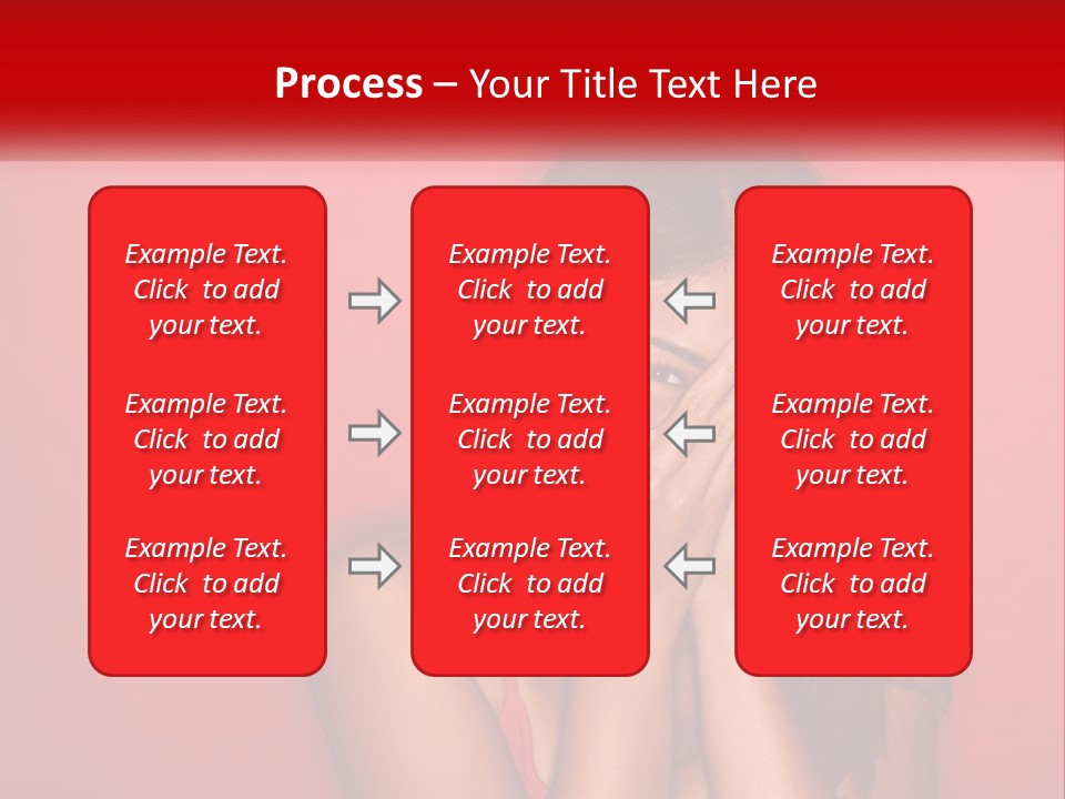 Young Facial Timid PowerPoint Template