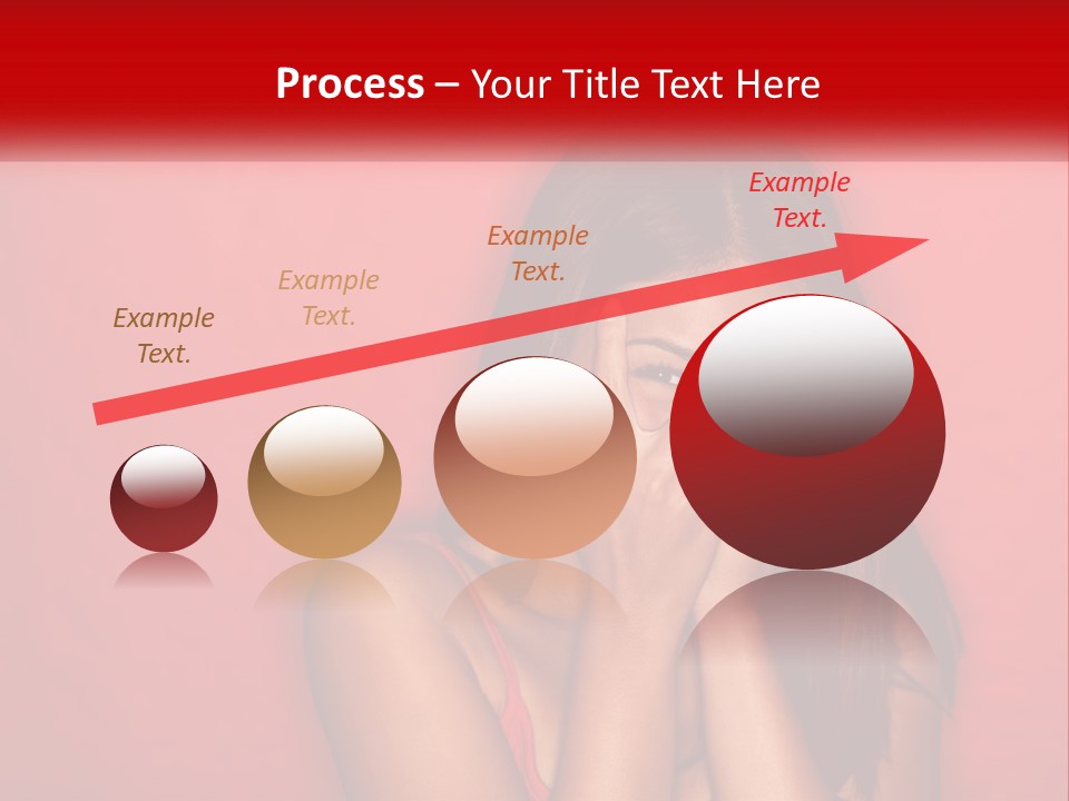 Young Facial Timid PowerPoint Template