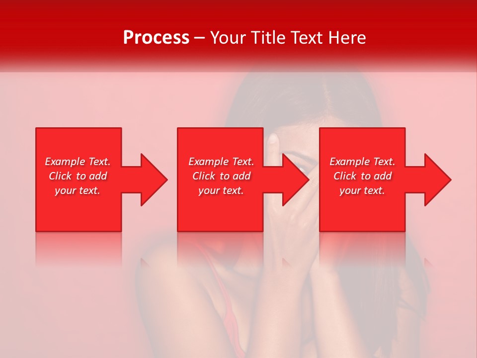 Young Facial Timid PowerPoint Template
