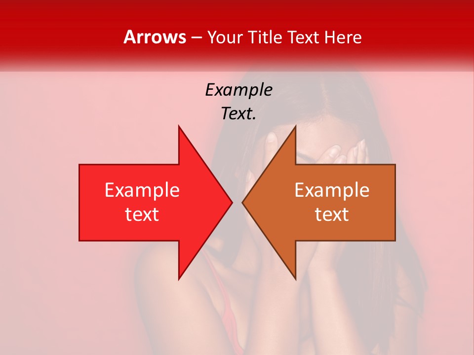 Young Facial Timid PowerPoint Template