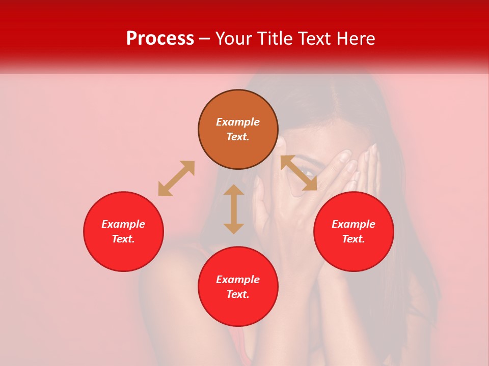 Young Facial Timid PowerPoint Template