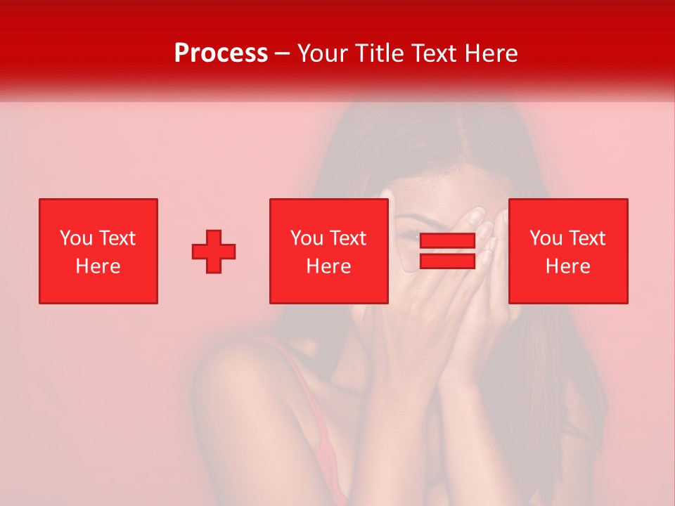 Young Facial Timid PowerPoint Template