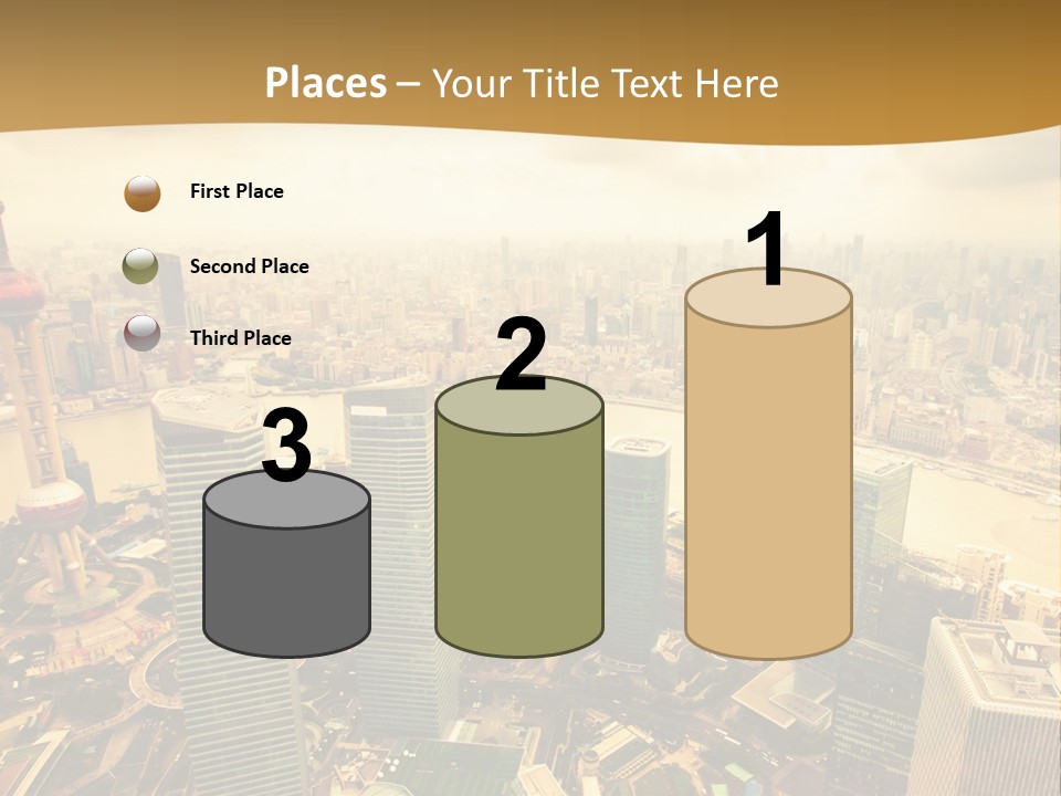 Bridge China View PowerPoint Template