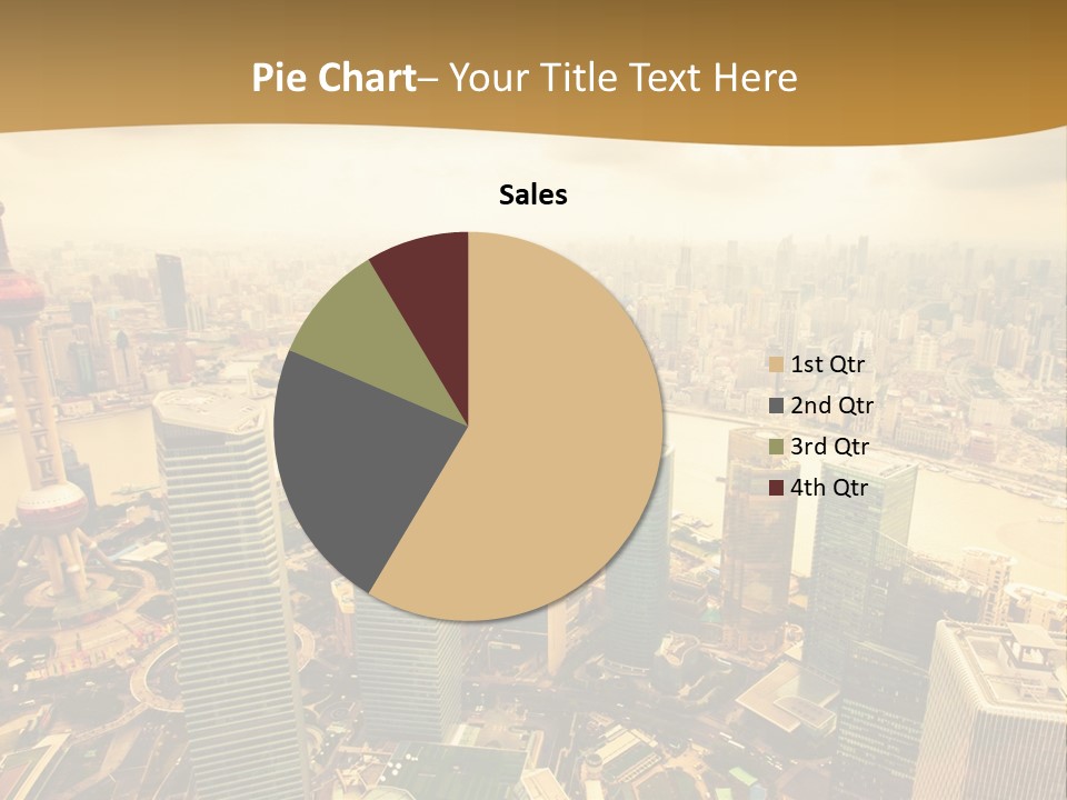 Bridge China View PowerPoint Template
