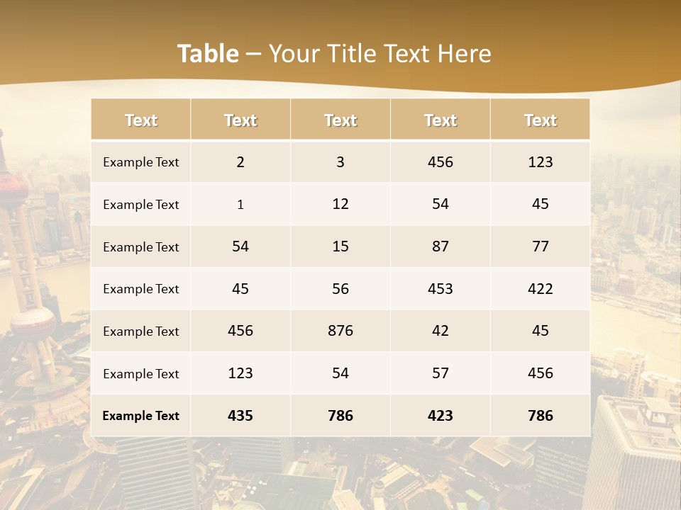 Bridge China View PowerPoint Template