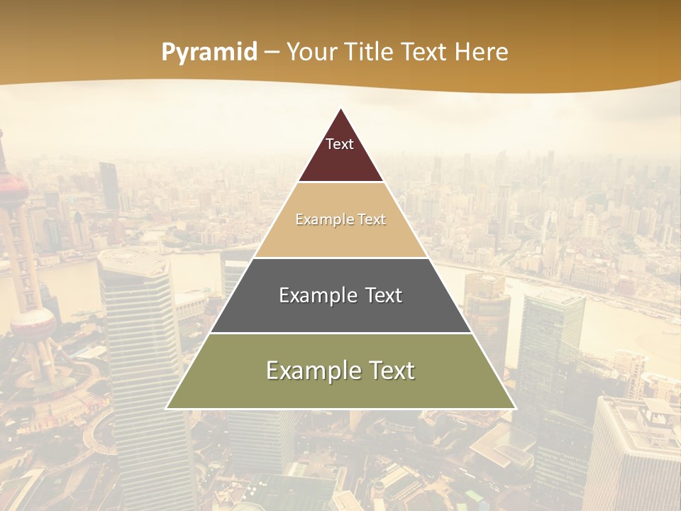 Bridge China View PowerPoint Template