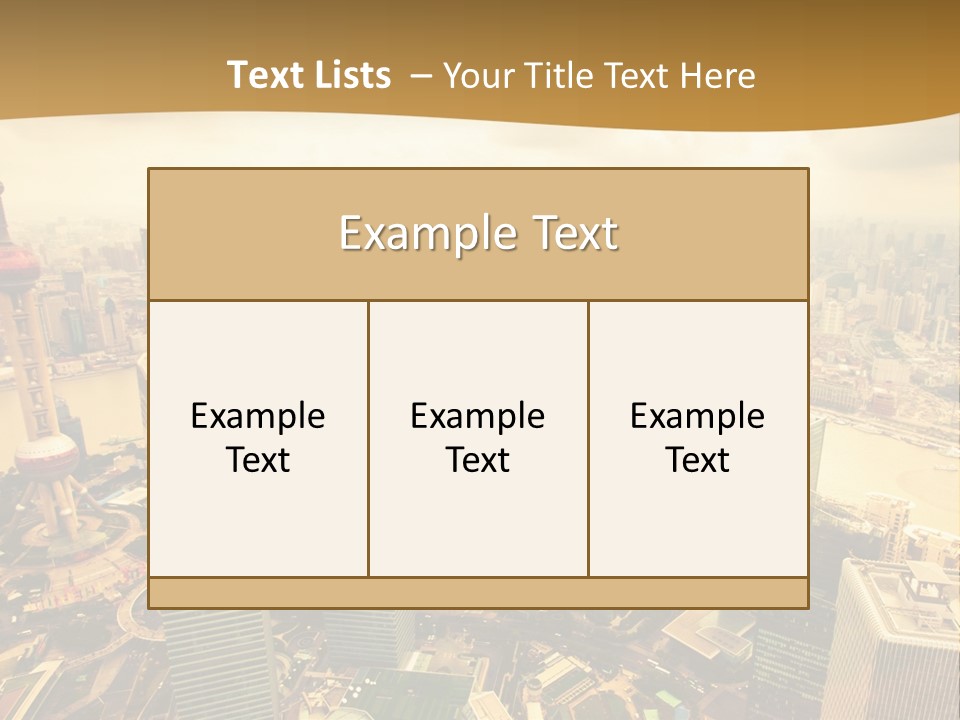 Bridge China View PowerPoint Template