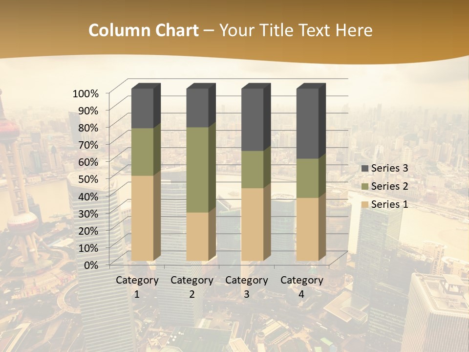 Bridge China View PowerPoint Template