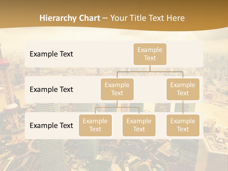 Bridge China View PowerPoint Template