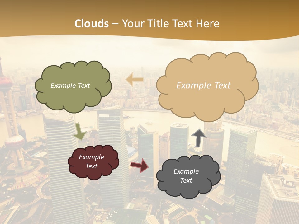 Bridge China View PowerPoint Template