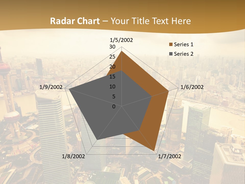 Bridge China View PowerPoint Template