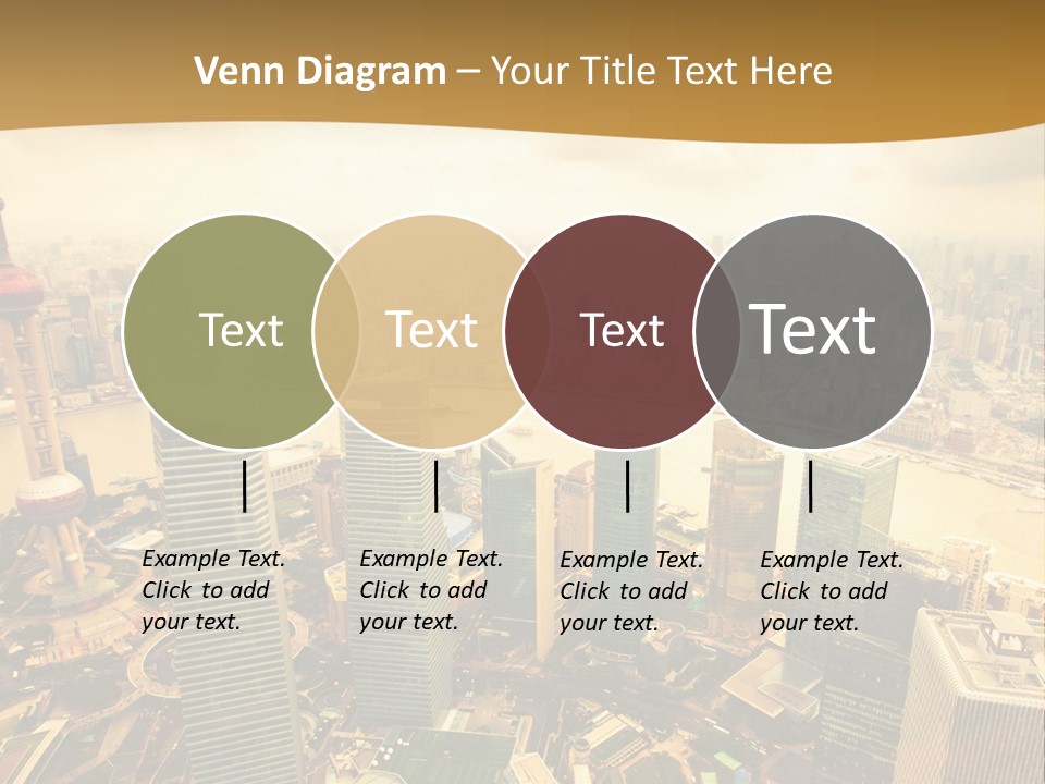 Bridge China View PowerPoint Template