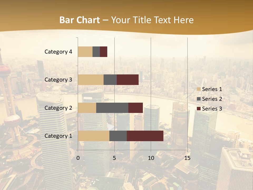 Bridge China View PowerPoint Template