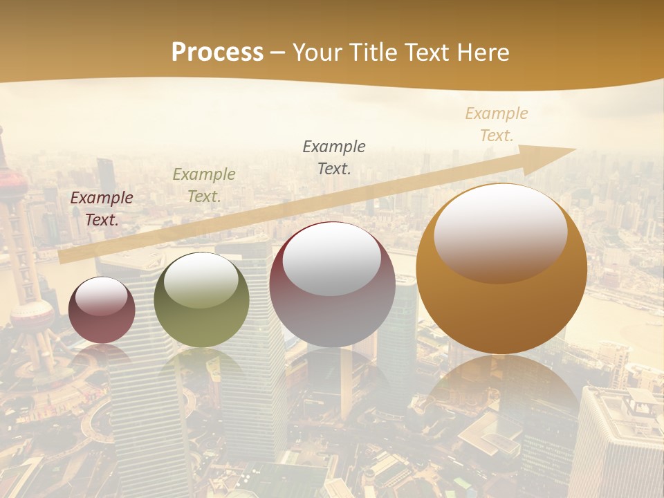 Bridge China View PowerPoint Template