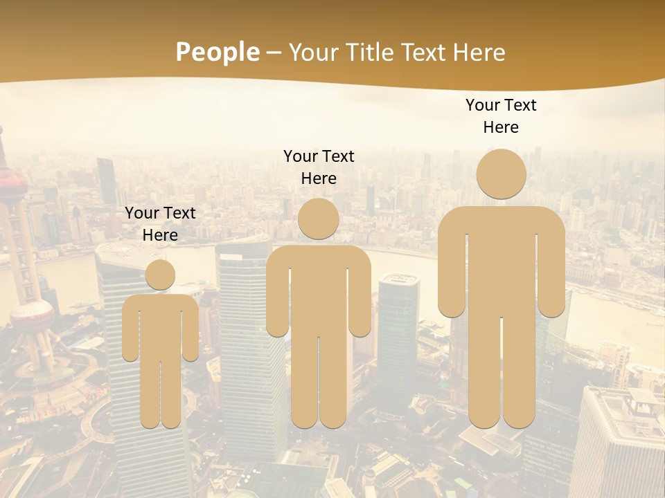 Bridge China View PowerPoint Template