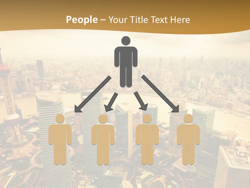 Bridge China View PowerPoint Template