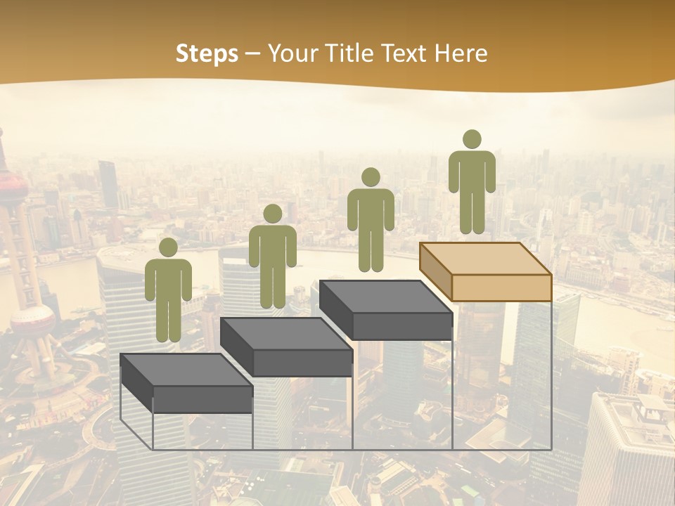 Bridge China View PowerPoint Template