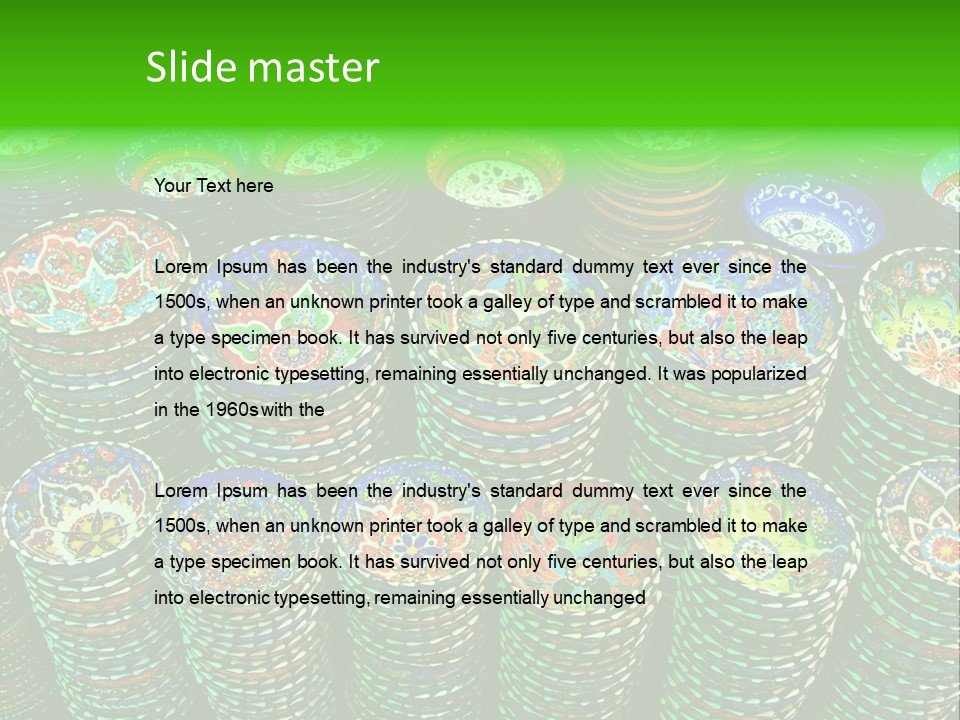 Tourism Blue Retro PowerPoint Template