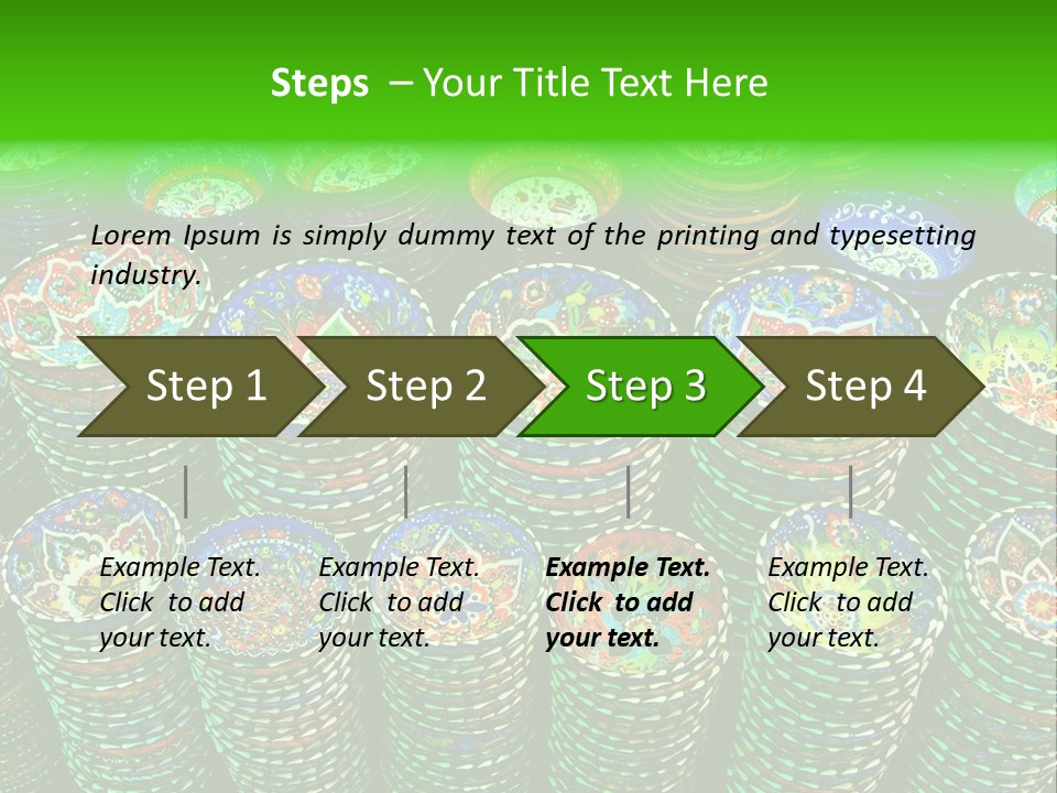 Tourism Blue Retro PowerPoint Template