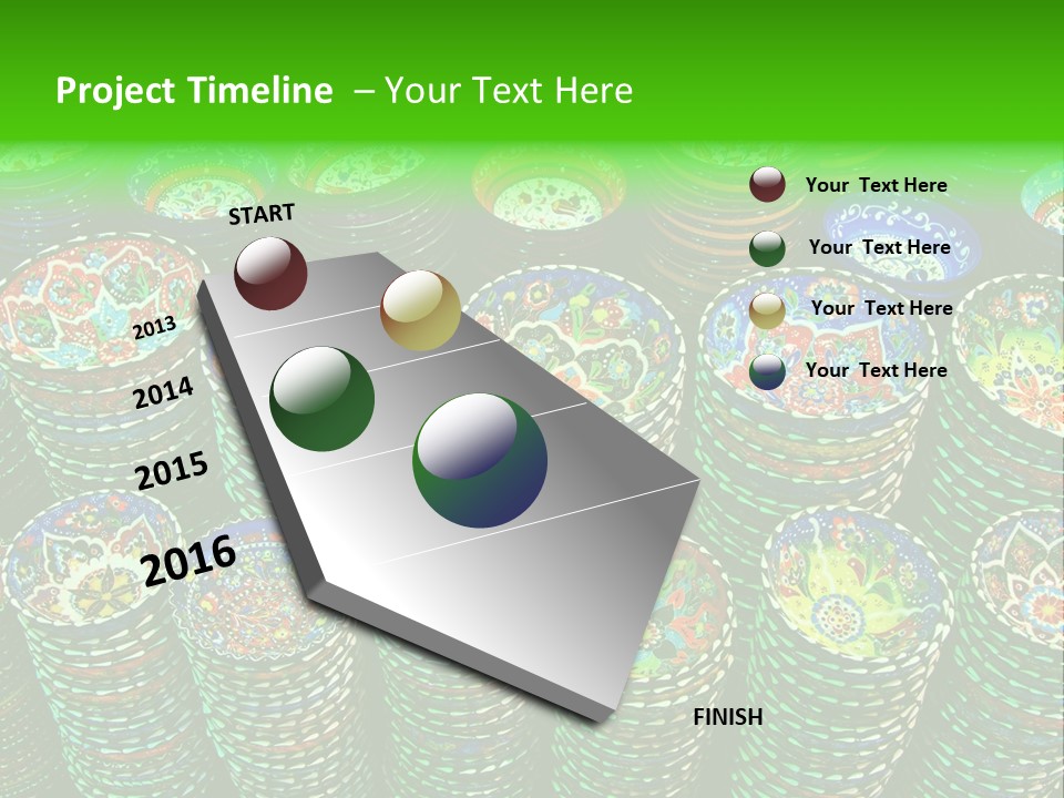 Tourism Blue Retro PowerPoint Template