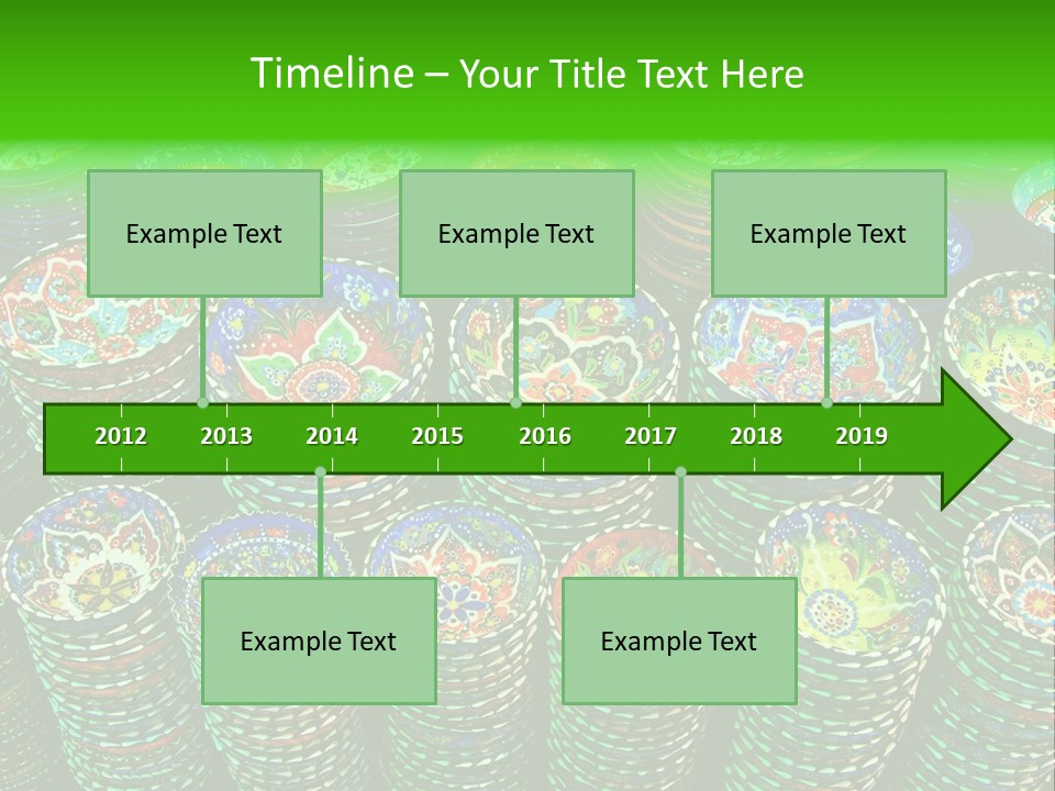 Tourism Blue Retro PowerPoint Template