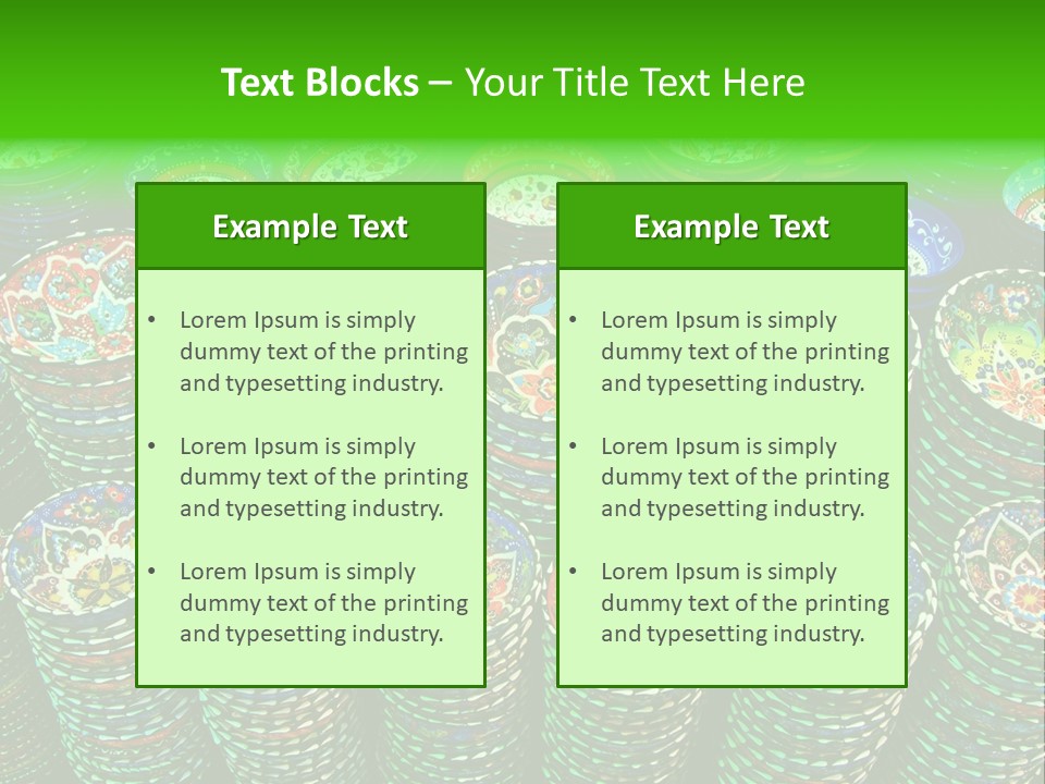 Tourism Blue Retro PowerPoint Template