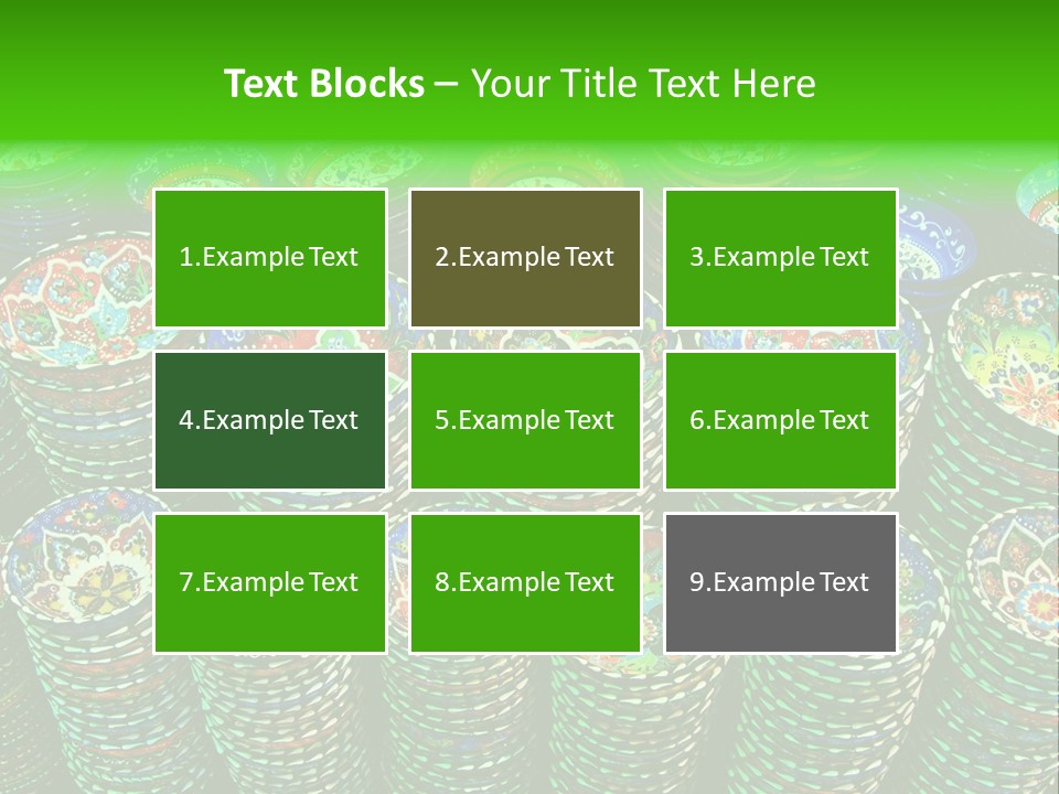 Tourism Blue Retro PowerPoint Template