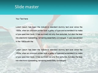 Hand Foam Sunlight PowerPoint Template