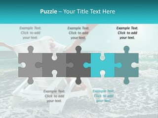 Hand Foam Sunlight PowerPoint Template