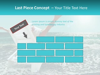 Hand Foam Sunlight PowerPoint Template