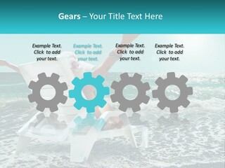 Hand Foam Sunlight PowerPoint Template