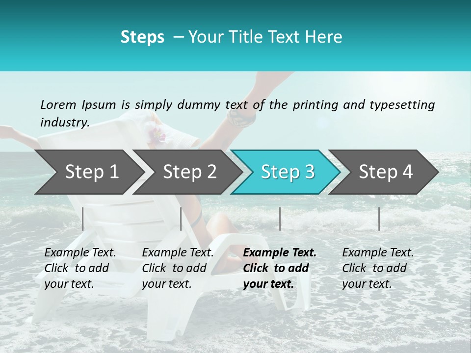 Hand Foam Sunlight PowerPoint Template