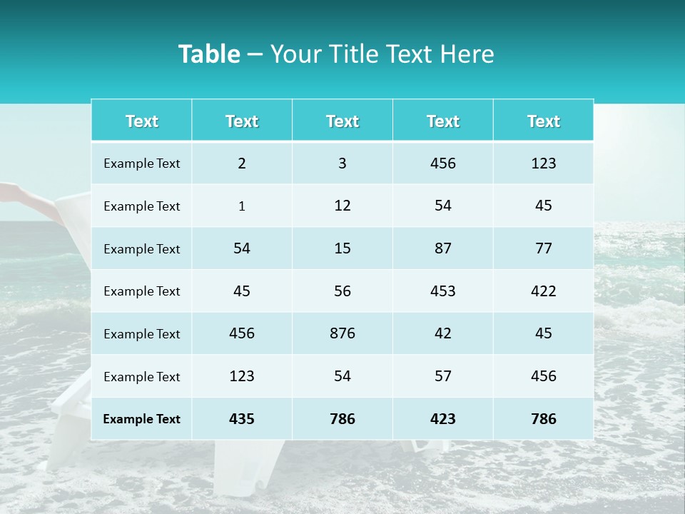 Hand Foam Sunlight PowerPoint Template