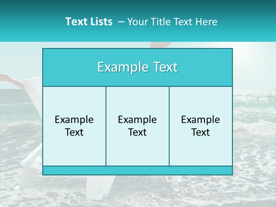 Hand Foam Sunlight PowerPoint Template