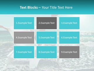 Hand Foam Sunlight PowerPoint Template