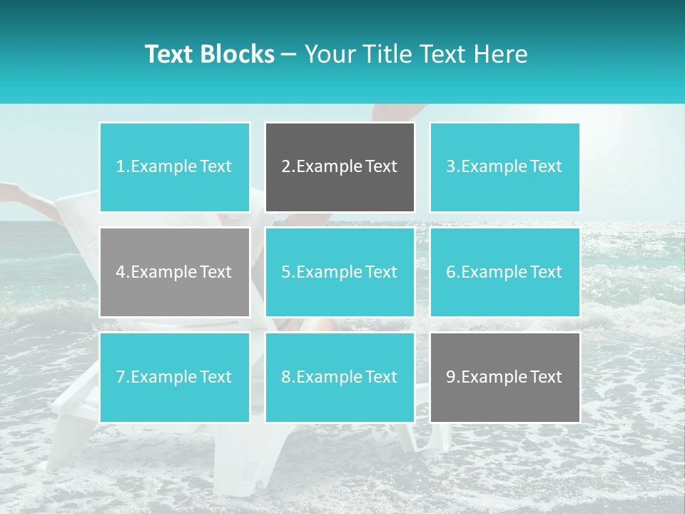 Hand Foam Sunlight PowerPoint Template