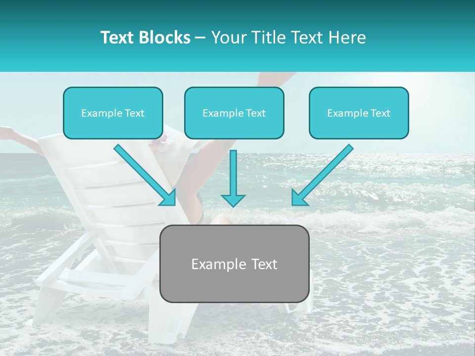 Hand Foam Sunlight PowerPoint Template
