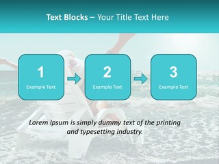Hand Foam Sunlight PowerPoint Template