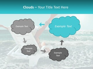Hand Foam Sunlight PowerPoint Template