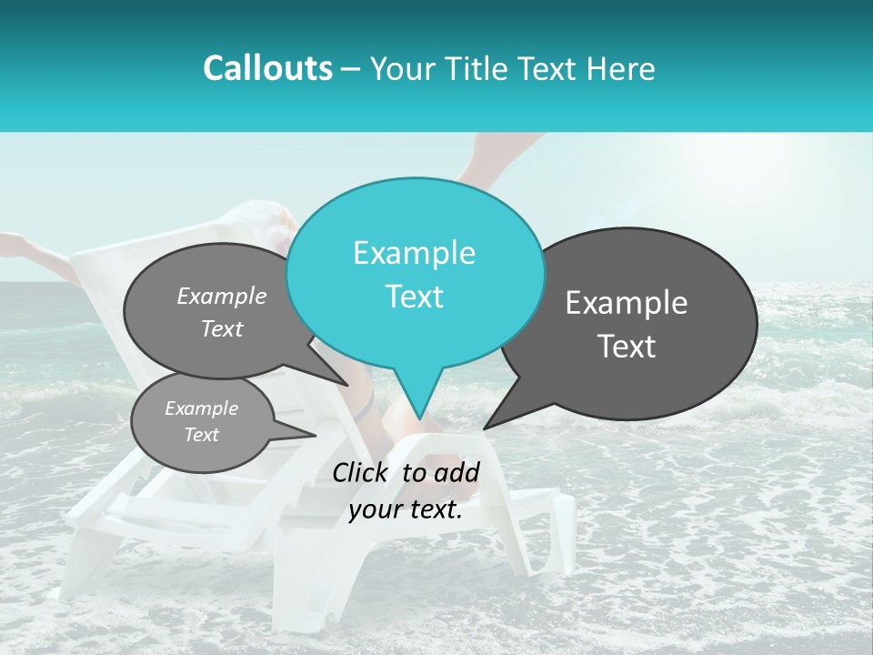 Hand Foam Sunlight PowerPoint Template