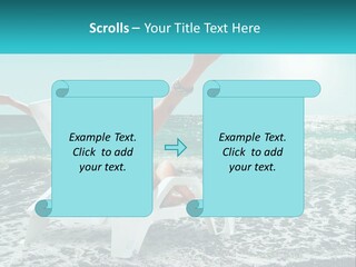 Hand Foam Sunlight PowerPoint Template