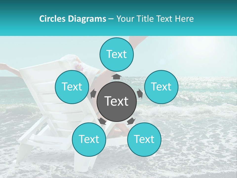 Hand Foam Sunlight PowerPoint Template