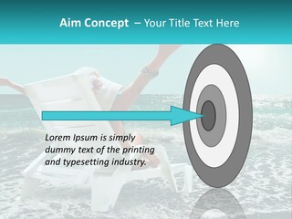 Hand Foam Sunlight PowerPoint Template