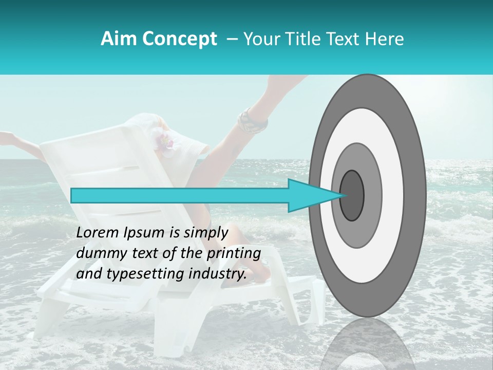 Hand Foam Sunlight PowerPoint Template