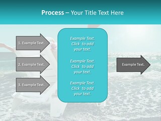 Hand Foam Sunlight PowerPoint Template