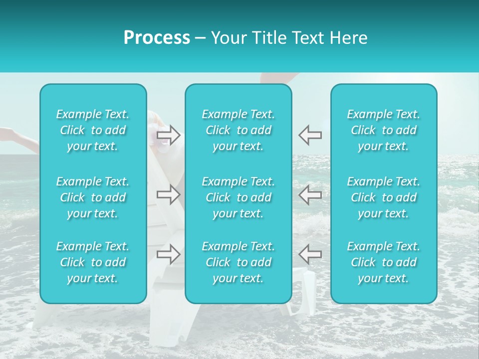 Hand Foam Sunlight PowerPoint Template