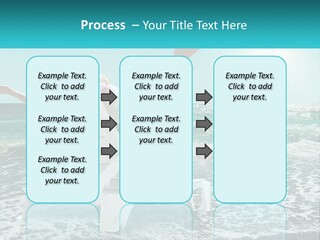 Hand Foam Sunlight PowerPoint Template