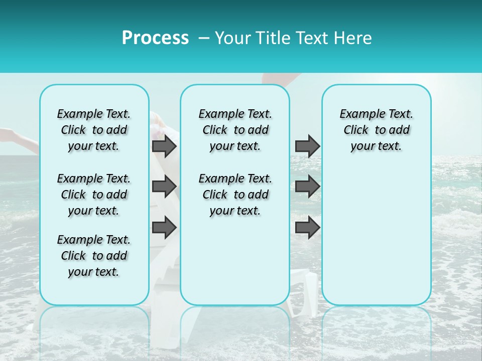 Hand Foam Sunlight PowerPoint Template